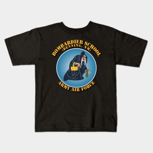 Bombardier School - Denning NM w Txt Kids T-Shirt